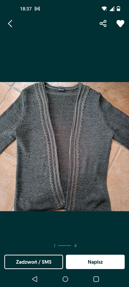 Sweterek damski zapinany na haftki Gerry Weber