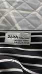 Vestido riscas até ao joelho Zara XS/S