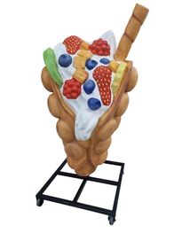 Bubble waffle Reklama stend lód deser lodowy gofry lody .160 cm