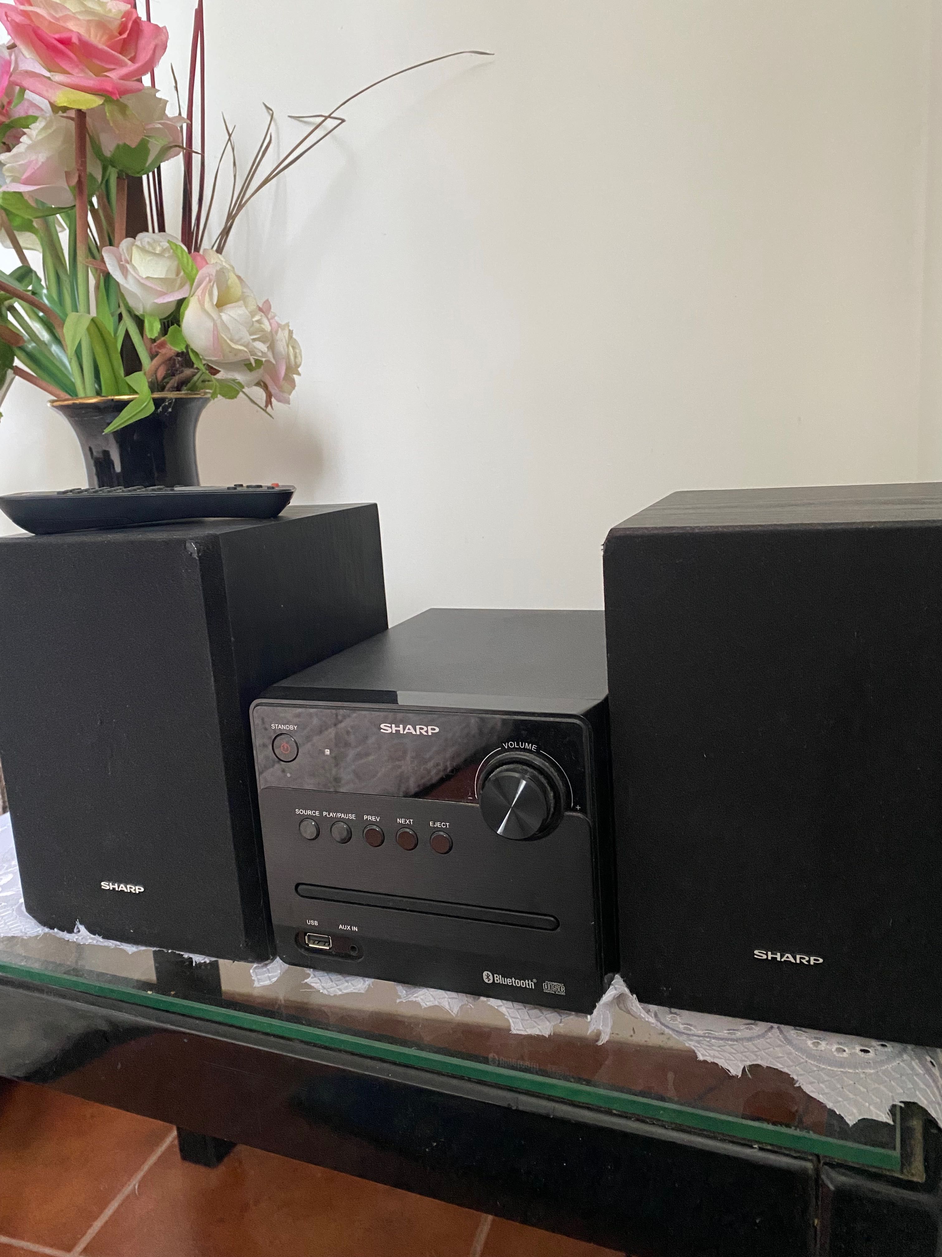 Colunas Micro Sound System- Sharp XL-B510