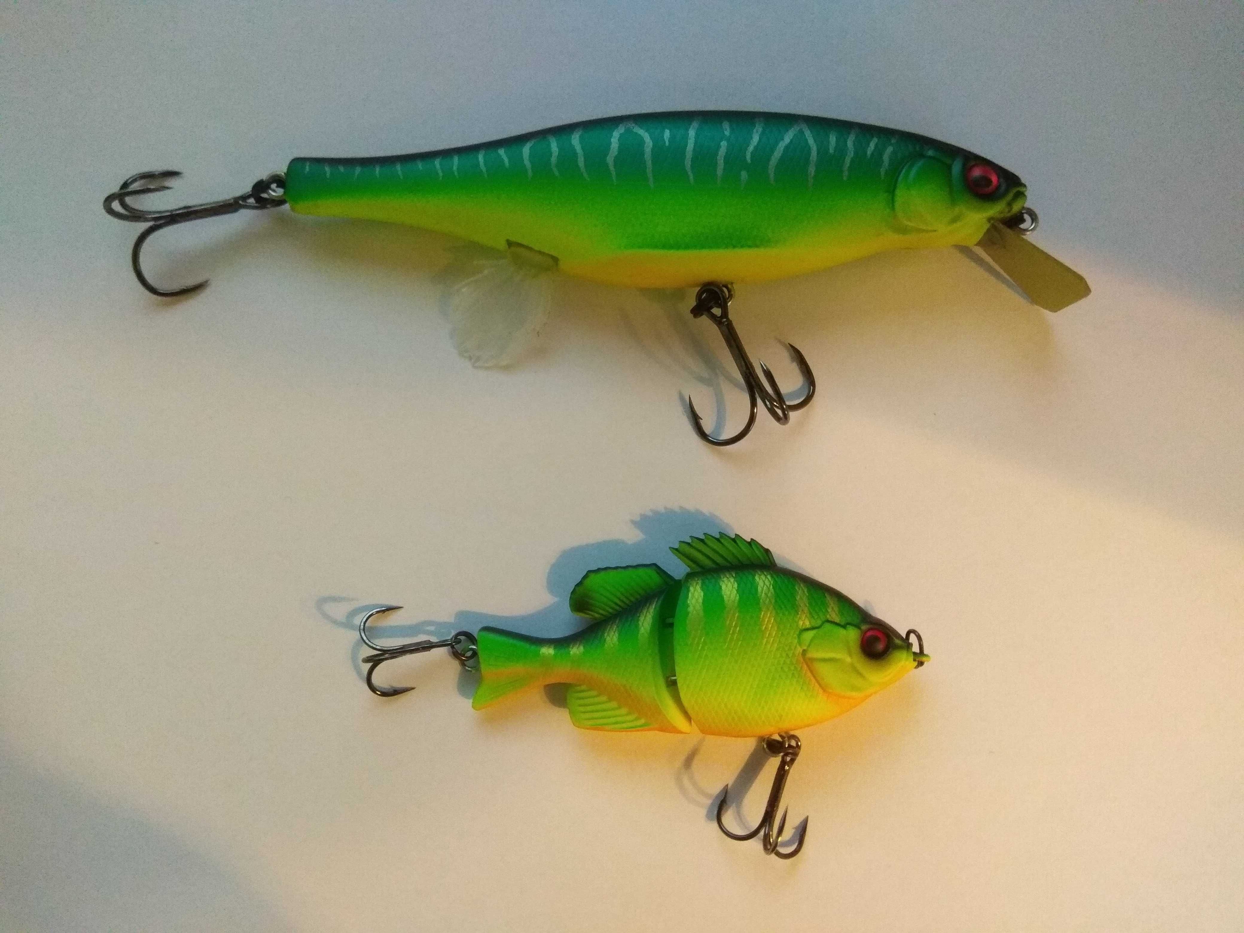 Megabass Vision 100 Miyabi та Jackall Baby Giron(Mat Tiger)