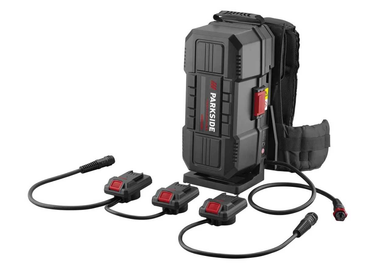 PARKSIDE PERFORMANCE® Plecak akumulatorowy, 20 V/40 V, PPRA 20 A1