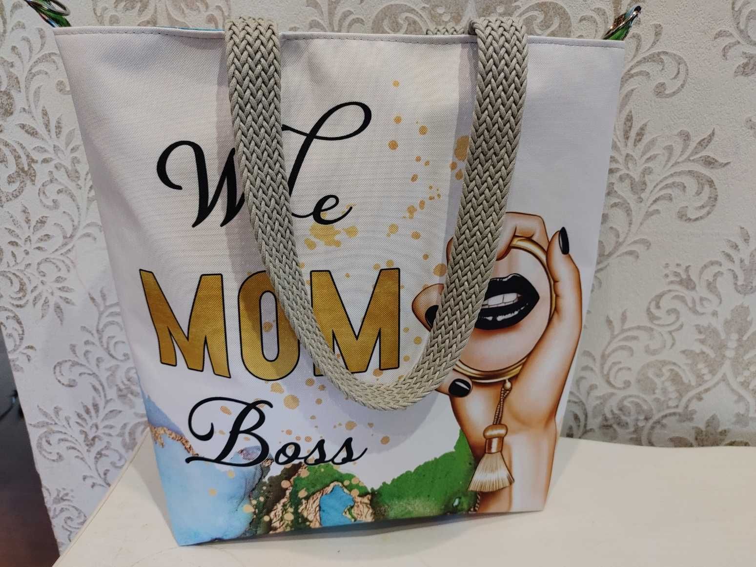 torebka torba wife mom boss / żona mama szefowa + saszetka (opcja)