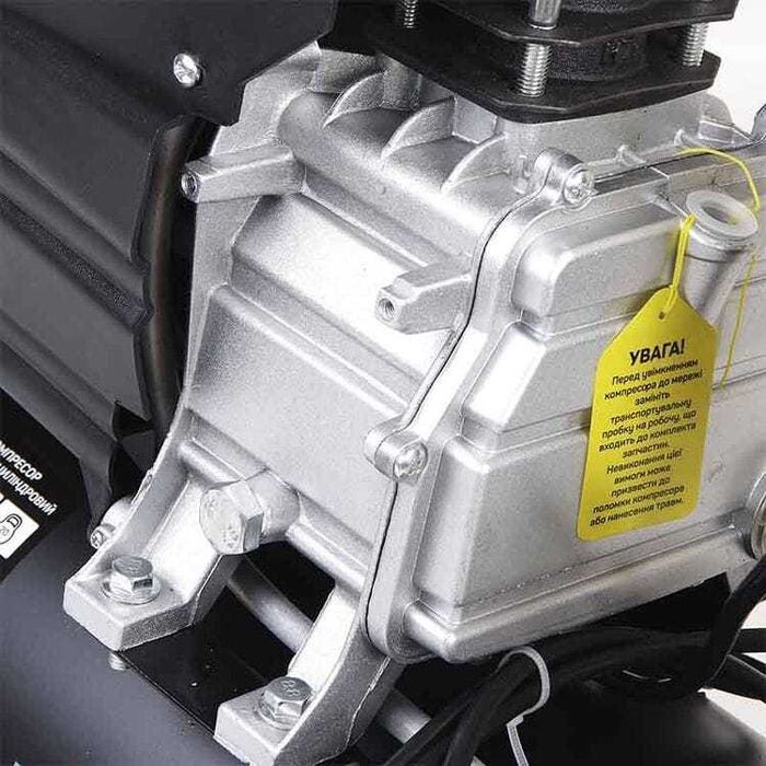 Компресор одноциліндровий 1.5кВт 24л, APRO воздушный компрессор