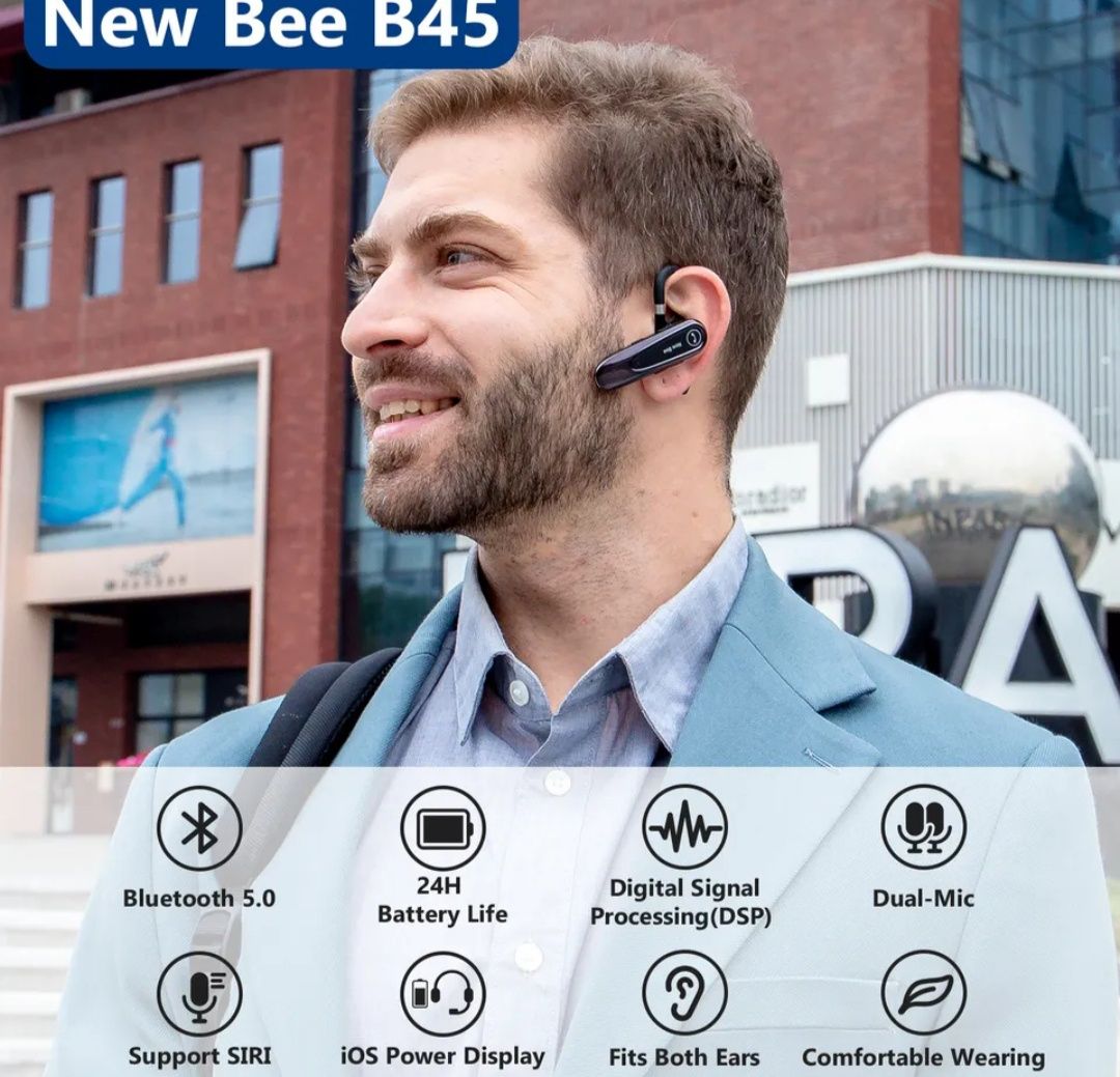 Гарнітура Bluetooth 5.0