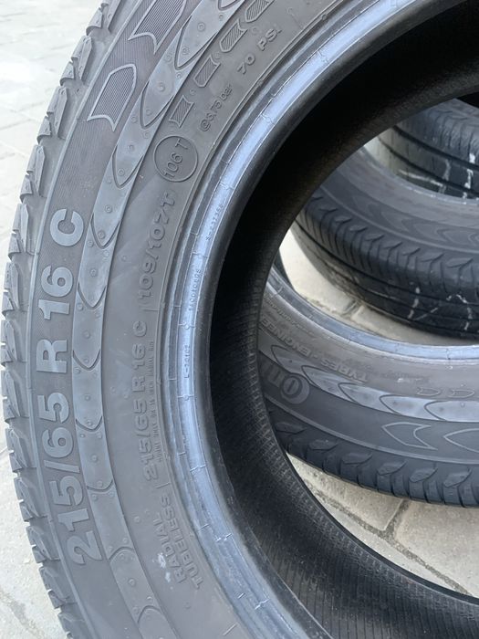 Продам комплект шин continental vanco 2  215-65-16 c