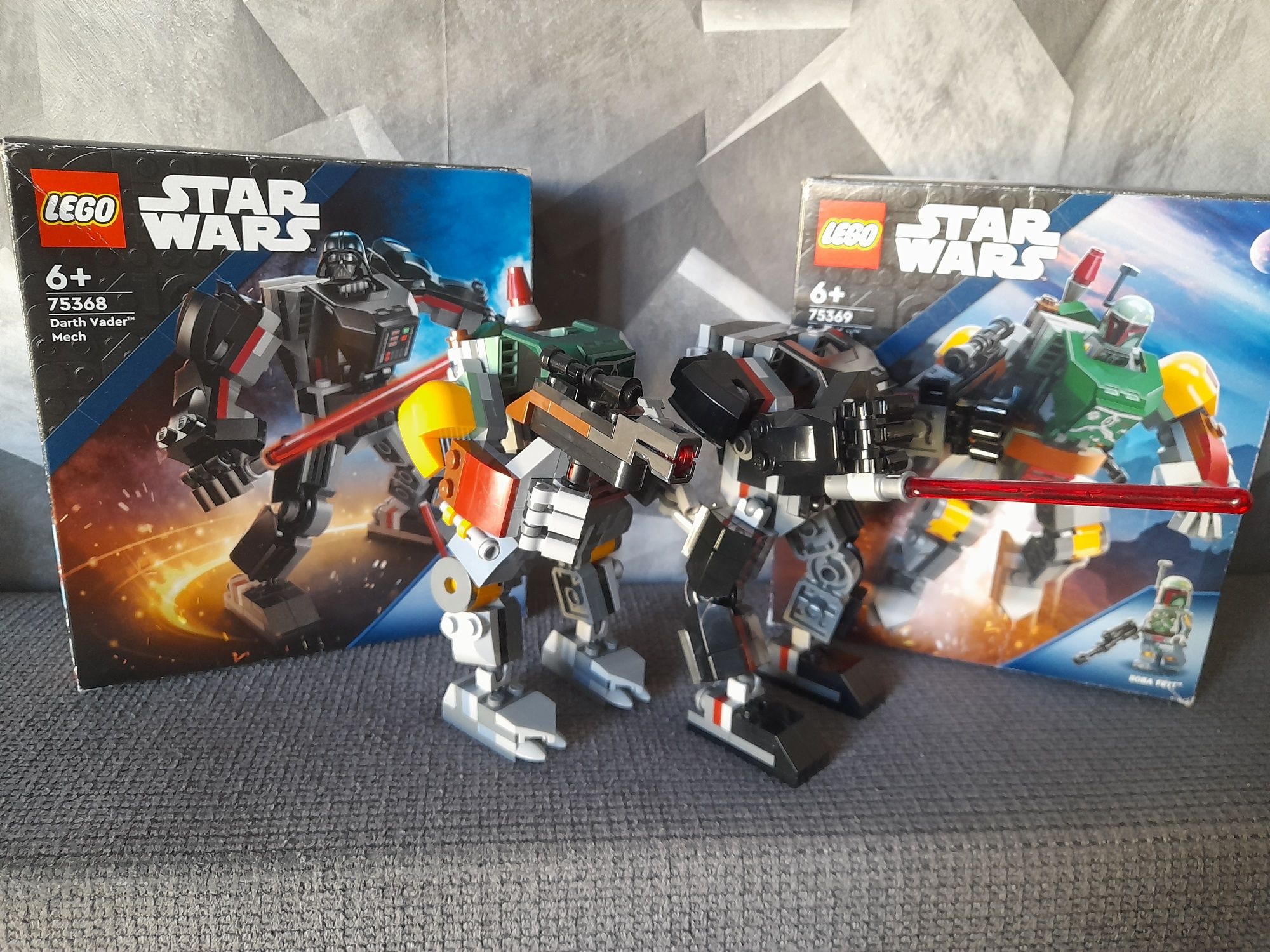 Lego Star Wars Mech Boba Fetta i Darth Vader
