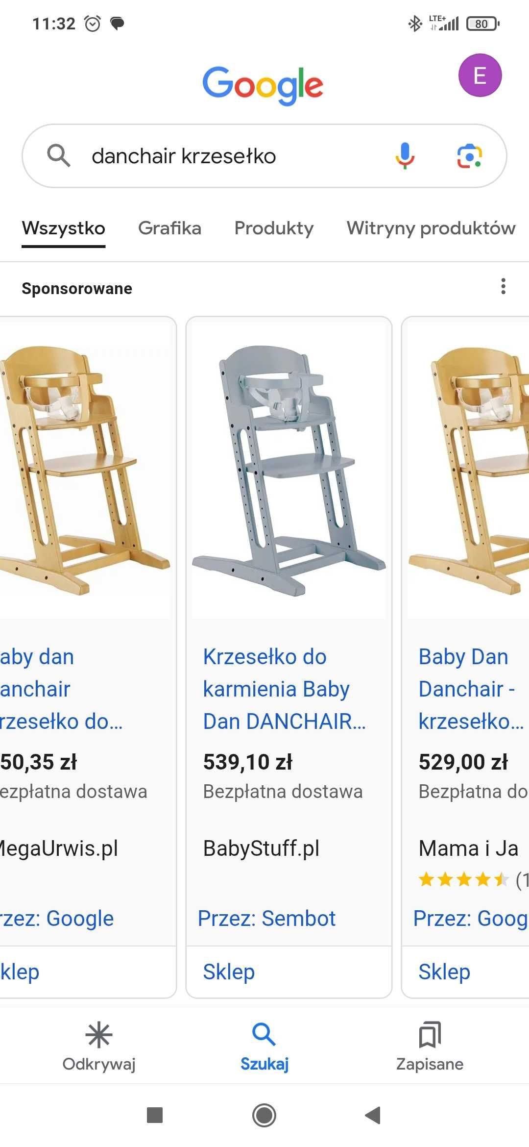 Krzeselko dan chair