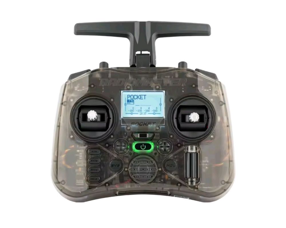 Пульт RadioMaster Pocket ELRS M2, сірий (ремінець + акум. в подарунок)