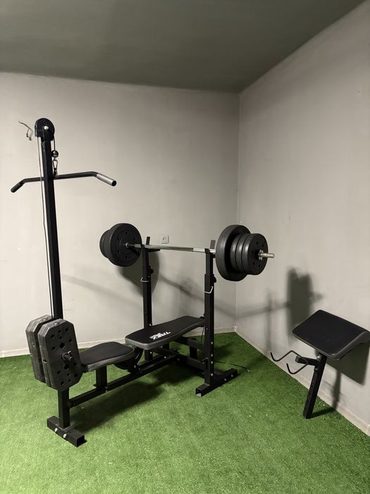 Ławeczka Do Ćwiczeń Wyciąg Modlitewnik Siłownia Obciążenie