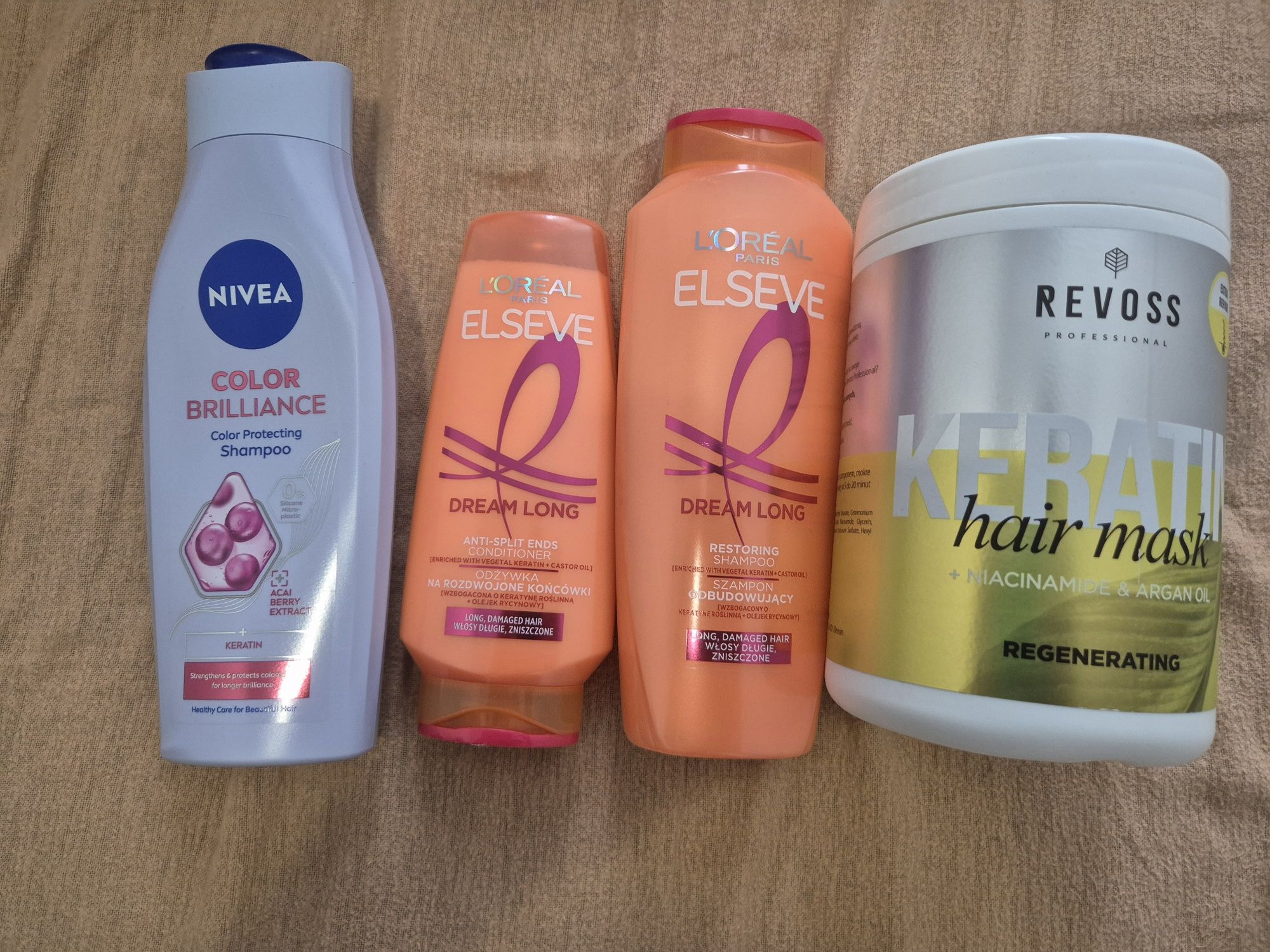 Shampoo,  conditioner,  maska