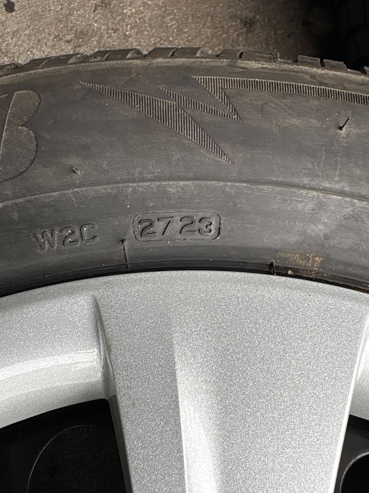 Komplet Kół Skoda,Kodjaq VW 17cali Opony Bridgestone 215/65/17