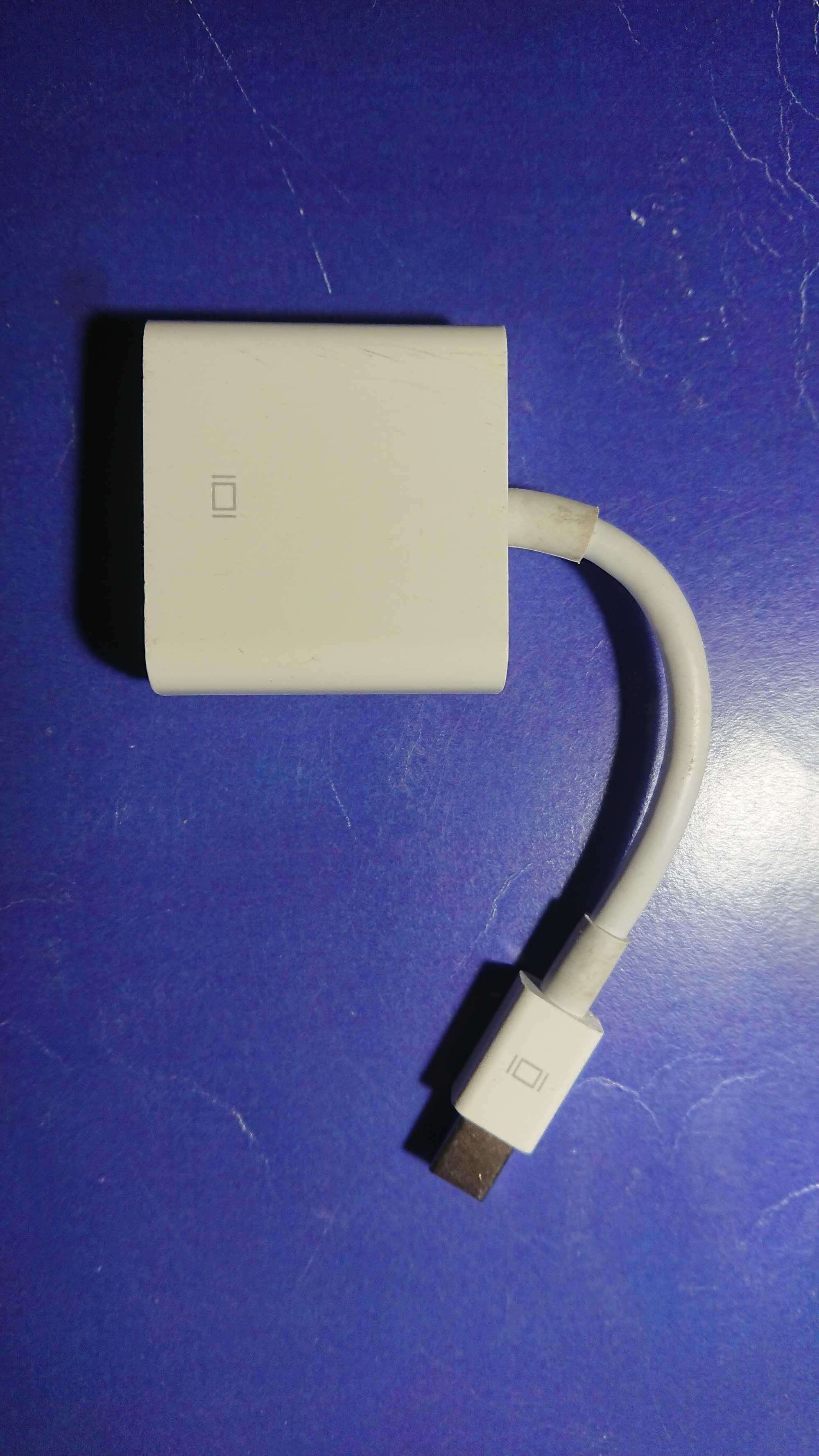 Пропоную кабель-перехідник mini DP to DVI, та кабель HDMI to HDMI