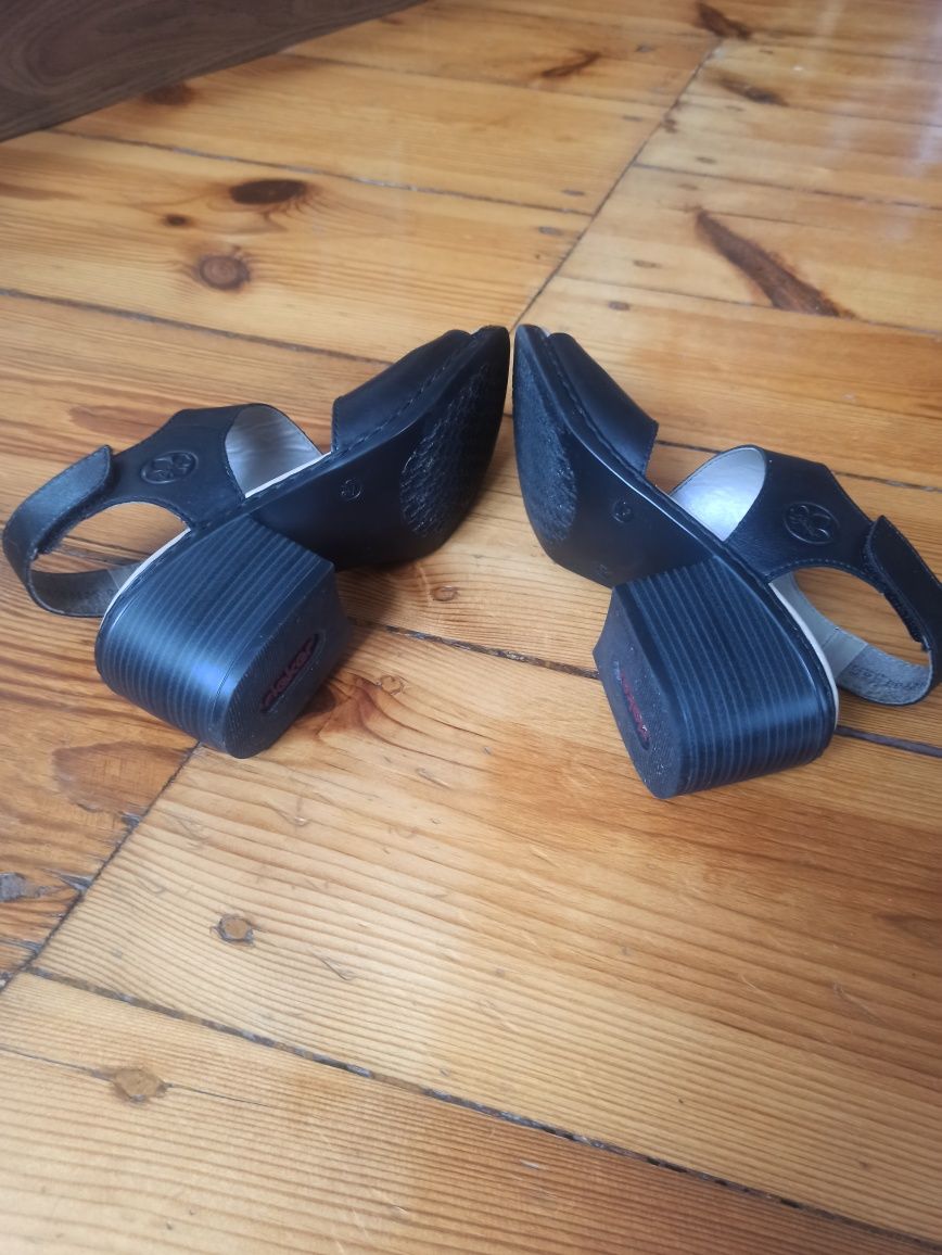 Buty skórzane damskie