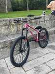 Bicicleta dirt jump whelling