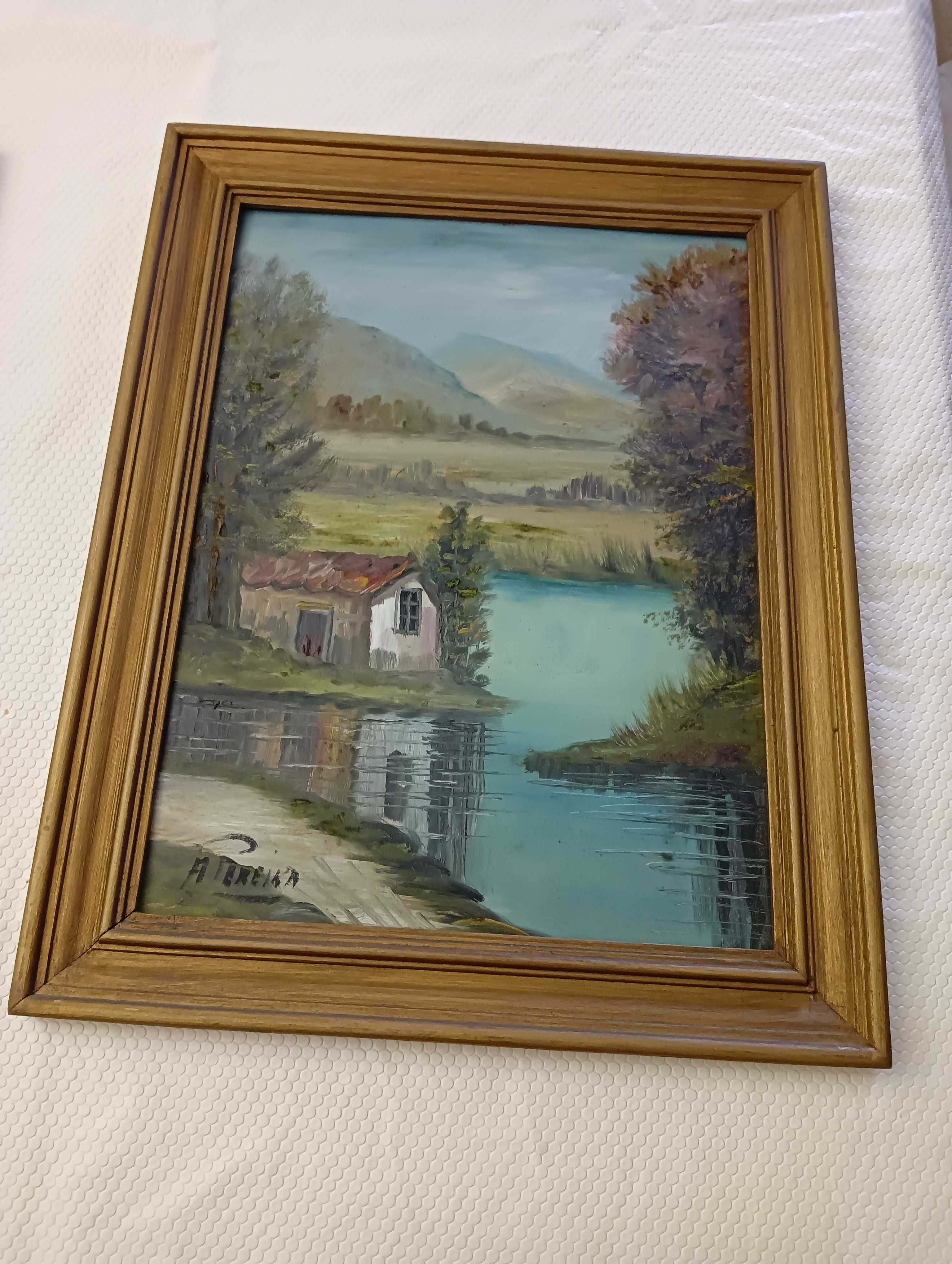 Quadro "Casa do Lago"