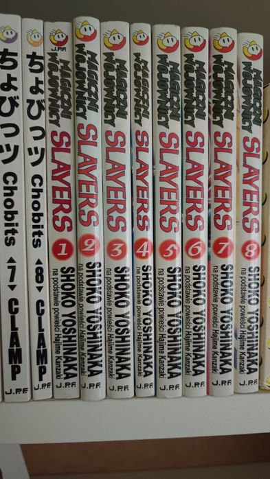 Manga Slayers magiczni wojownicy 1-8