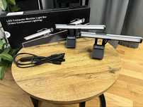 Lampka LED zawieszana na monitor listwa świetlna USB zestaw 2 sztuk
