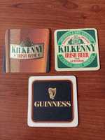 Podkładki pod piwo - irlandzkie marki (3 szt)