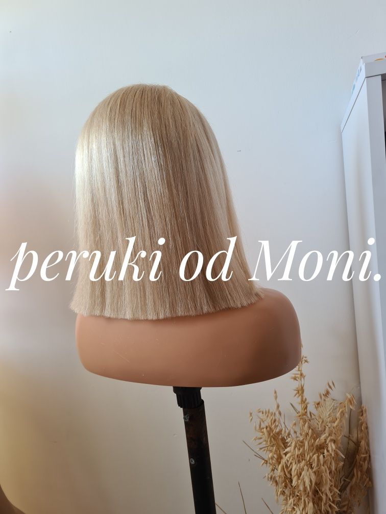 Peruka jasny beżowy blond