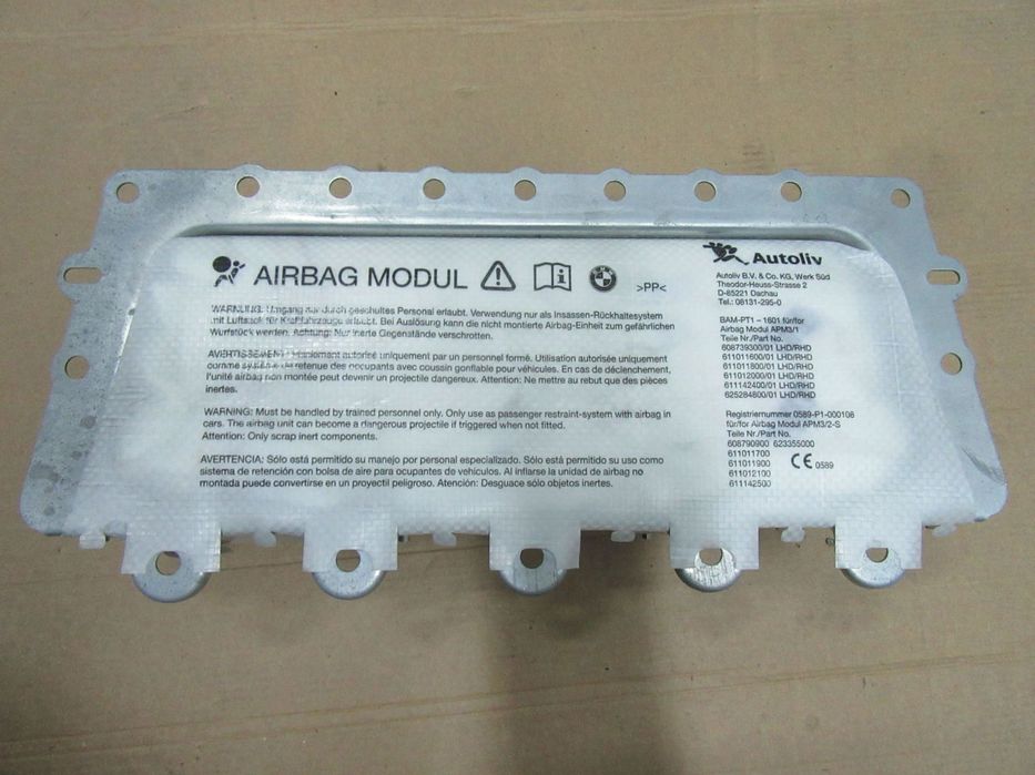 airbag bmw f10 f11 poduszka pasaŻera bmw f10 f11 airbag