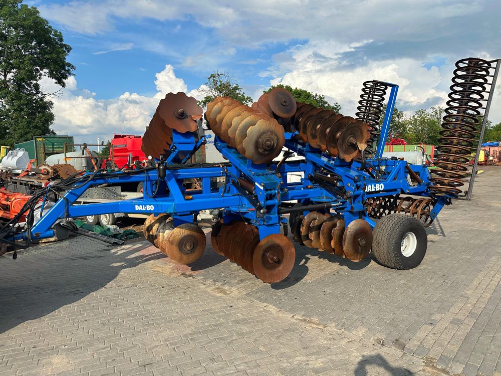 Brona talerzowa Dalbo talerzówka 7m wał pelna hydraulika