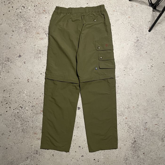 Штани трансформери fjall raven хакі