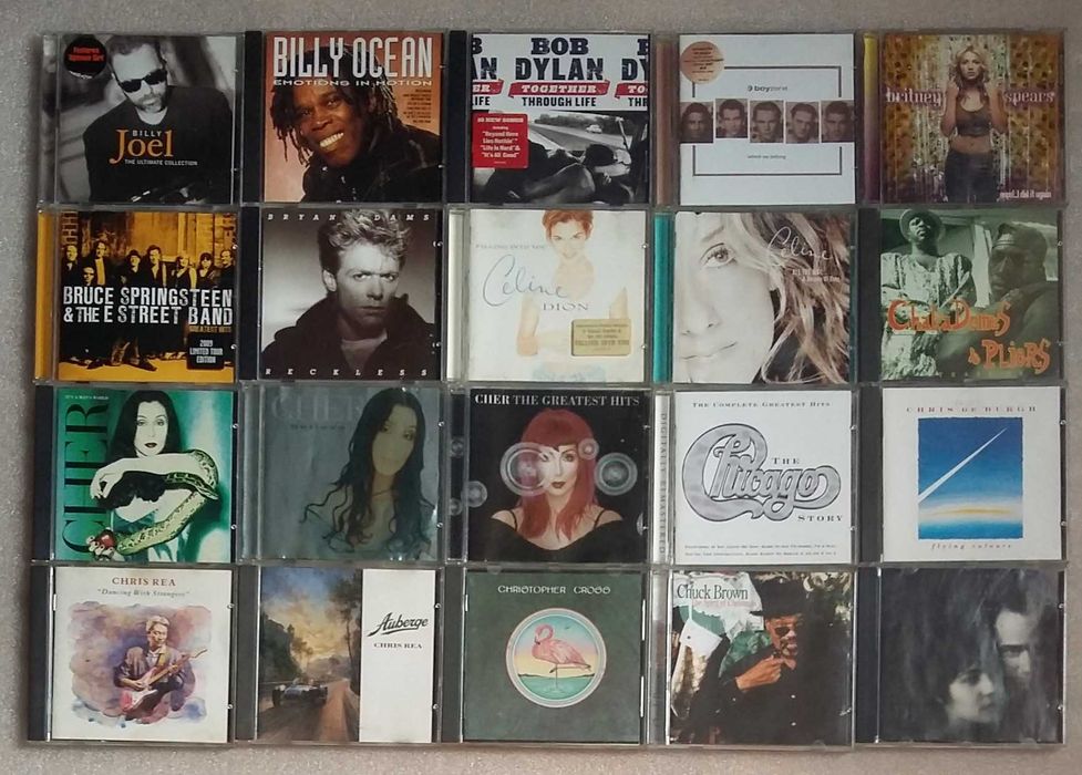 Vários CDs de Musica  de  A a P