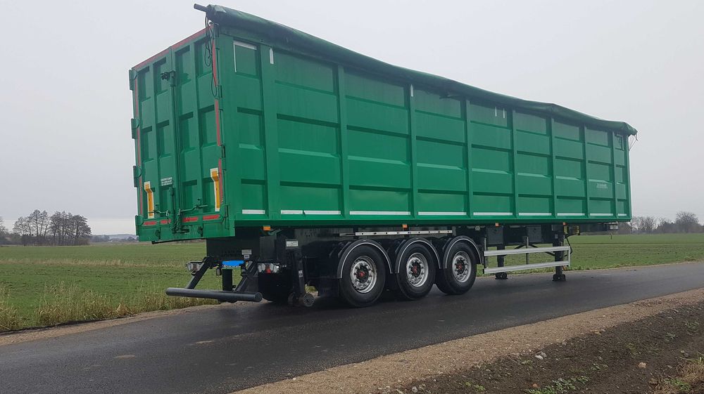 Naczepa wywrotka Janmil 75 m³ – 2022, do złomu