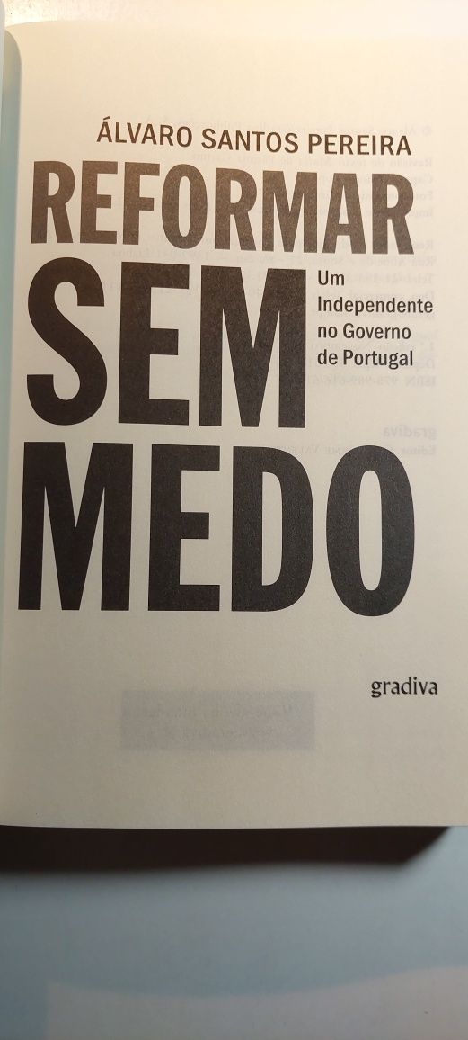 Reformar sem Medo - Álvaro Santos Pereira