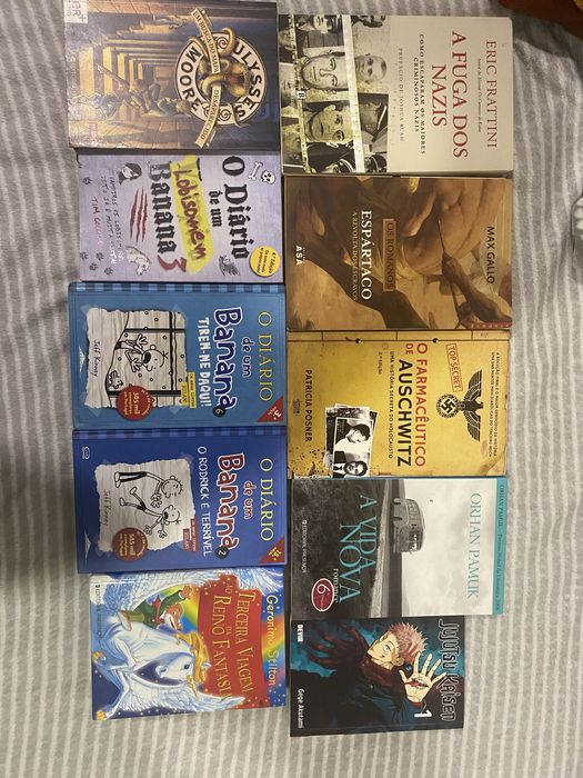 Vendo livros usados