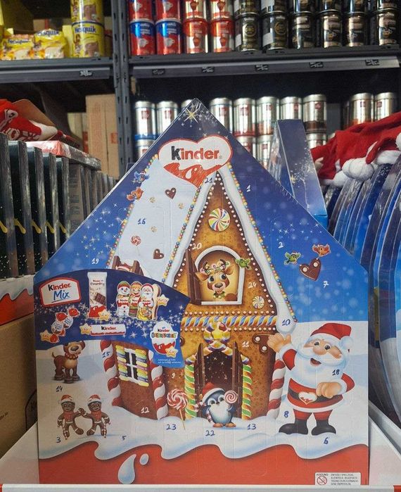 Адвент календар Кіндер Хатинка 351 г