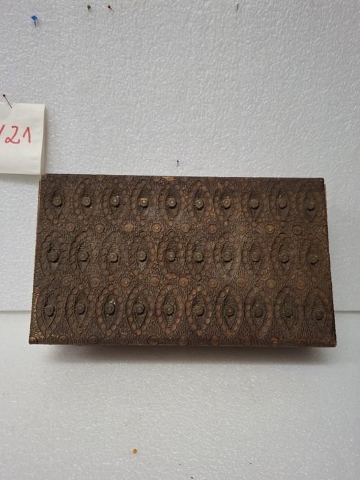 Szkatułka drewniana vintage