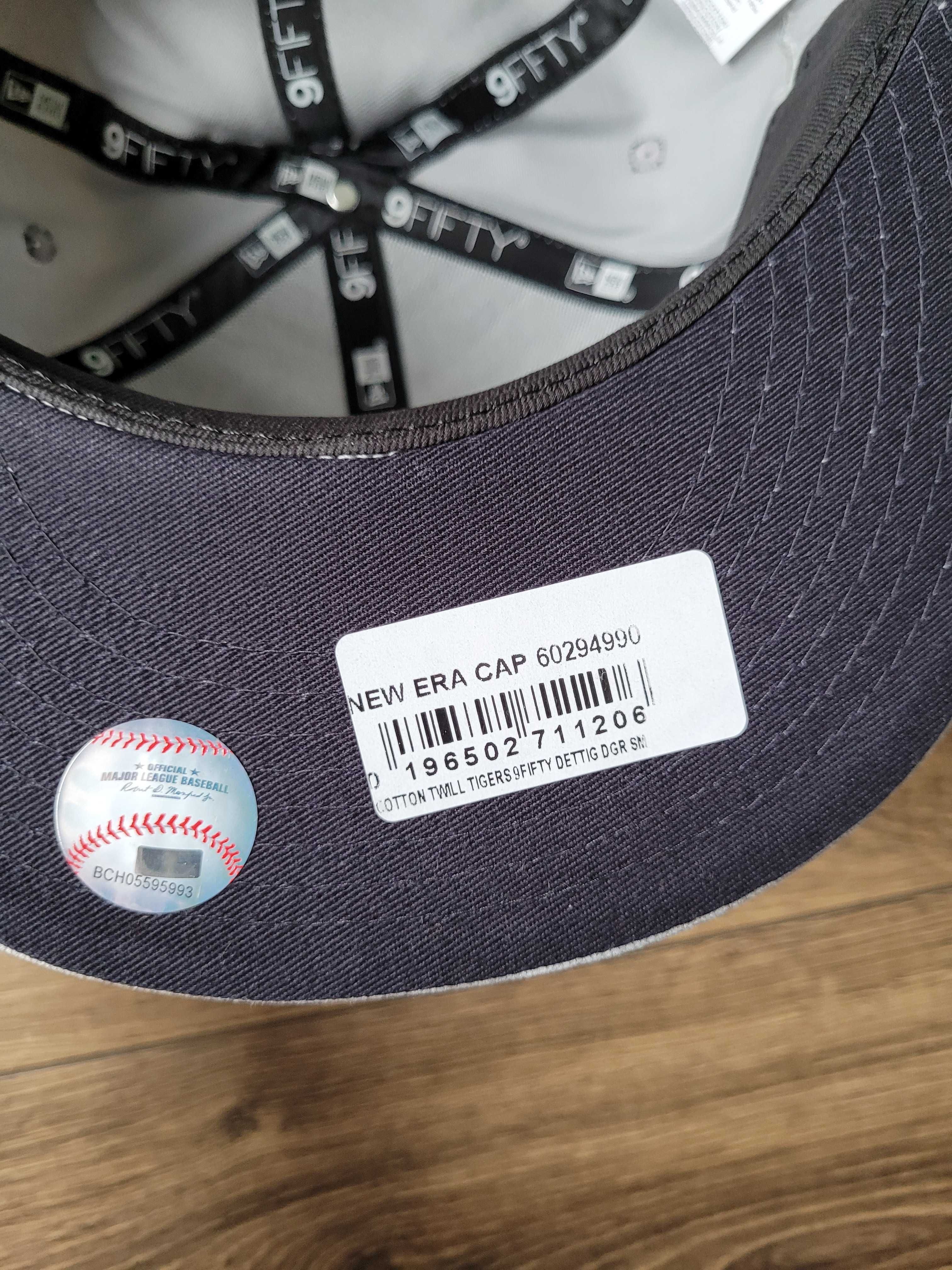 czapka z daszkiem New Era 9Fifty Detroit Tigers MLB szara S/M NOWA