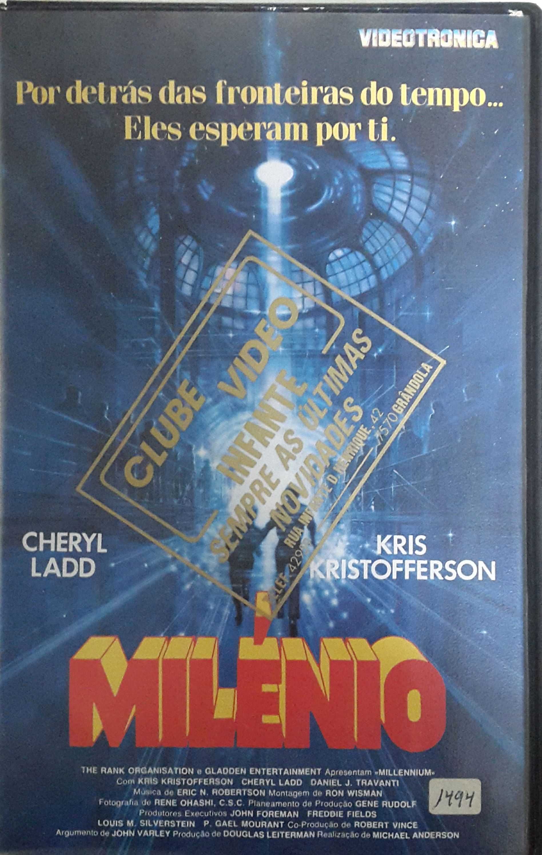 89° Pack de 8 filmes VHS