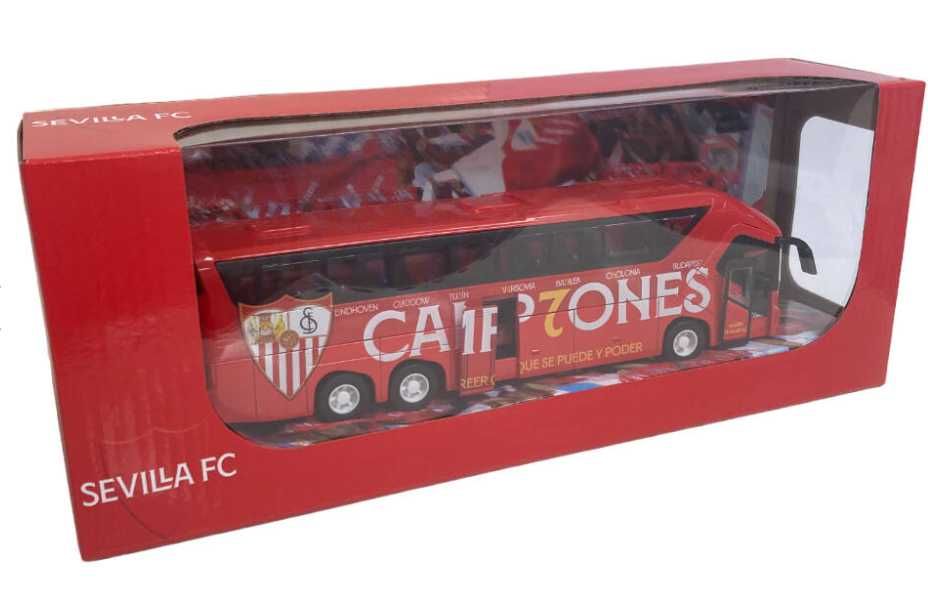 Autobus klubowy Sevilla FC 1:50 Czerwony by Eleven Force EF10919 C352