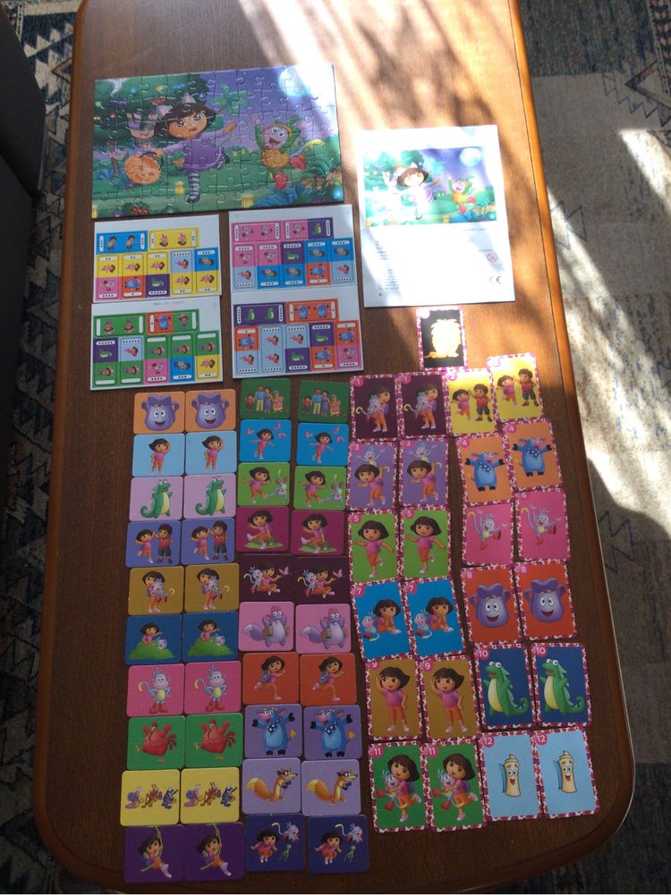 Puzzle i gry Dora 4 w 1 4+
