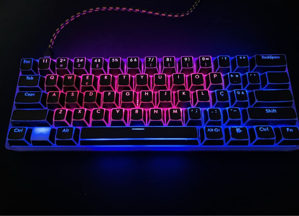 Conjunto de teclas / keycaps para teclado gaming