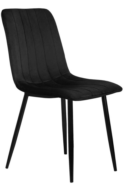 Welurowe krzesło tapicerowane do salonu i jadalni. Nowe. Wysyłka 24h