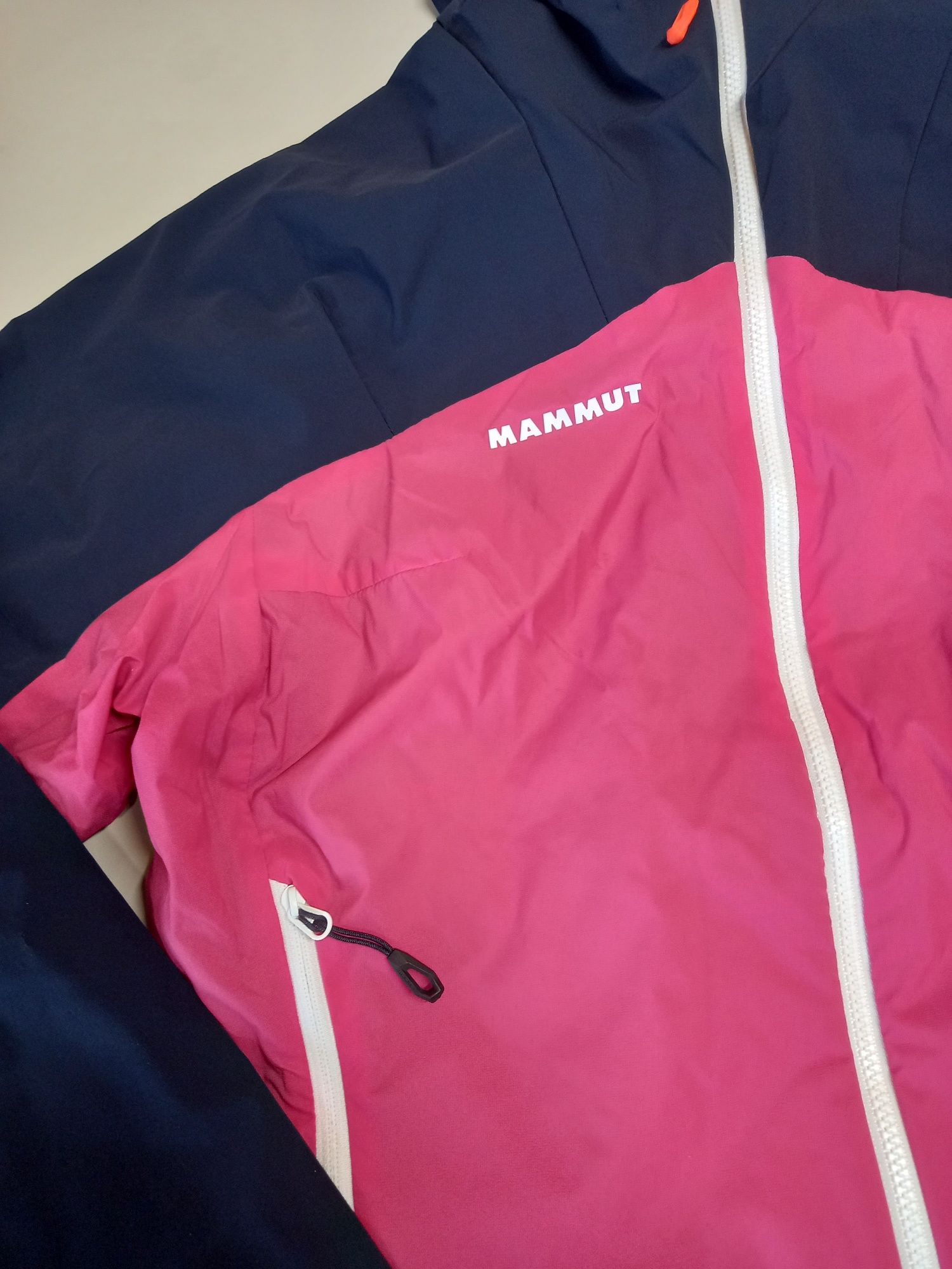 Kurtka hybrydowa skiturowa Mammut Taiss IN Hybrid Hooded różowa r. M