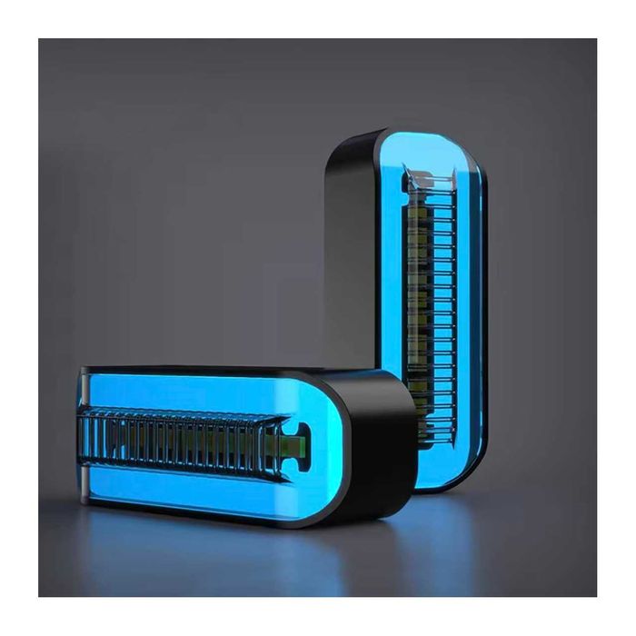 Par piscas dinâmicos LED luz presença oval suporte L