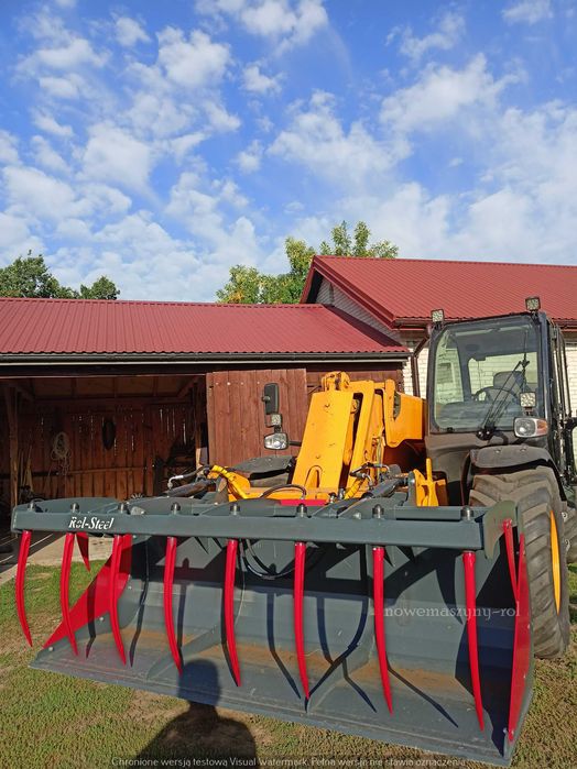 Krokodyl widło szuflo łyżko krokodyl do tura ładowarki ROL-STEEL nowe