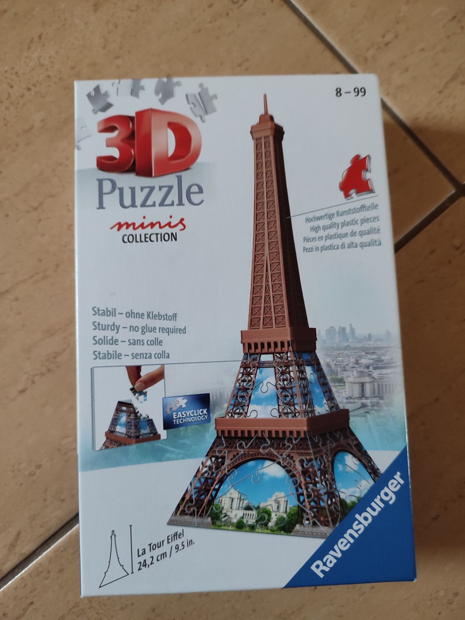 Puzzle 3d Wieża Eiffla Ravensburger