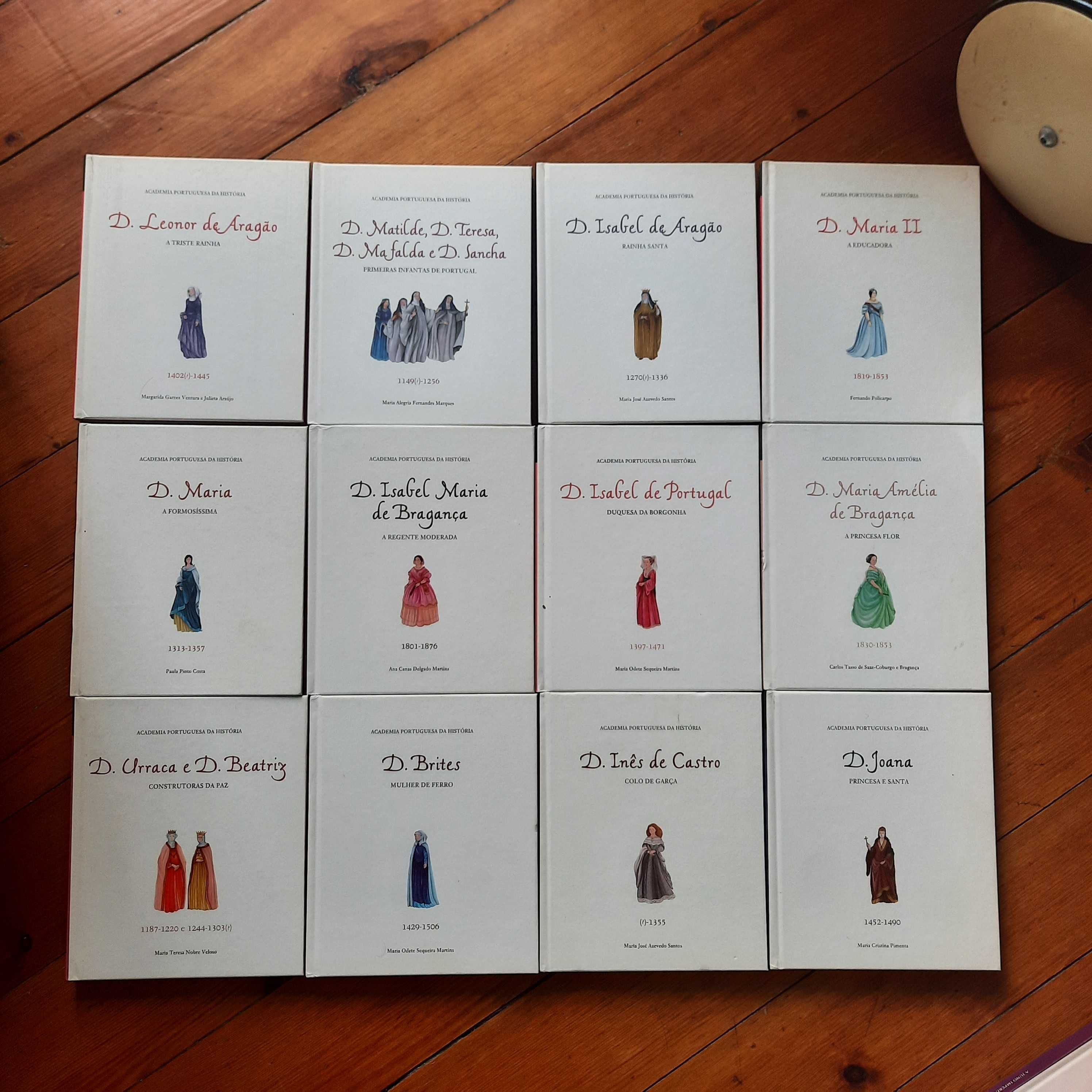 Coleção de livros "Rainhas e Infantas de Portugal"