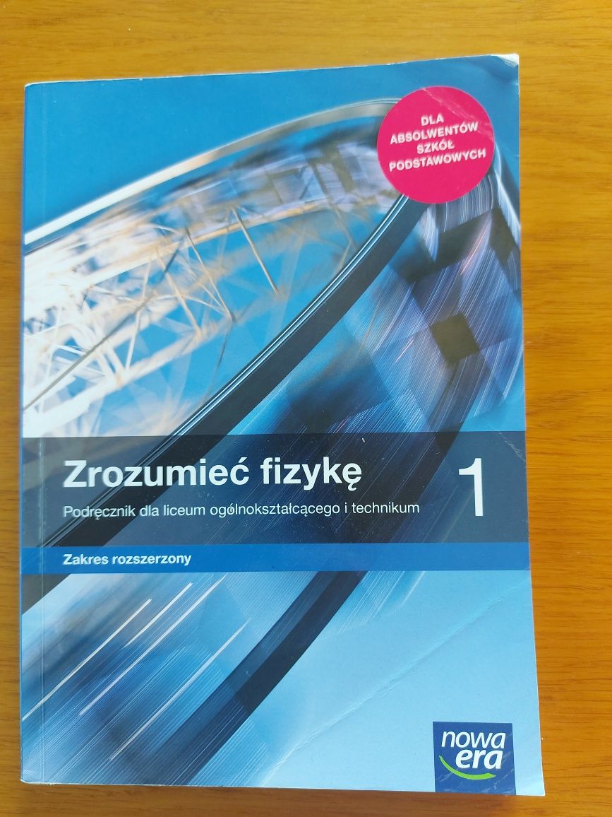 Zrozumieć fizykę 1 (zakres rozszerzony). Nowa era - podręcznik dla szk