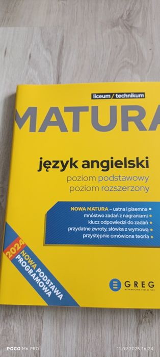 Język angielski książka i arkusze