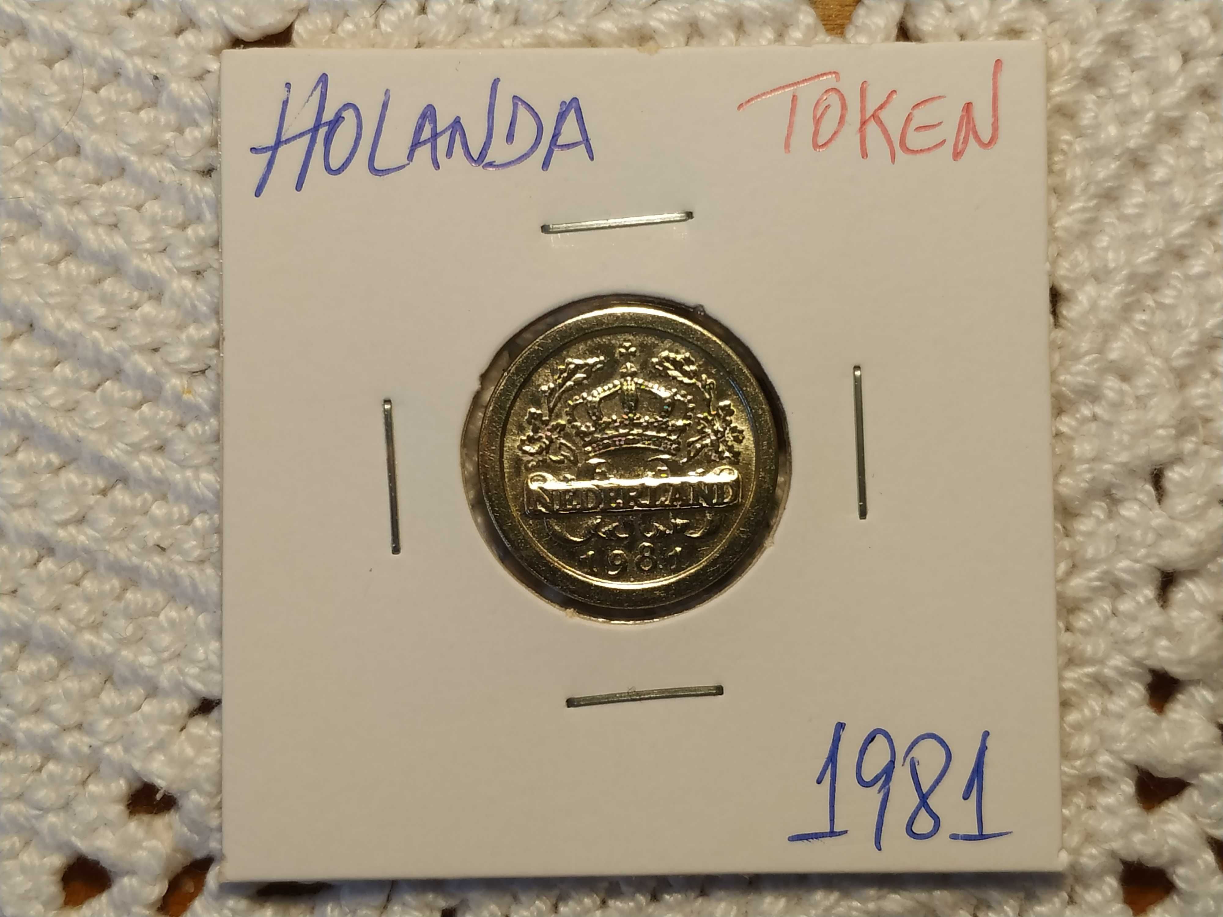 Token da Holanda de 1981 Anjinho