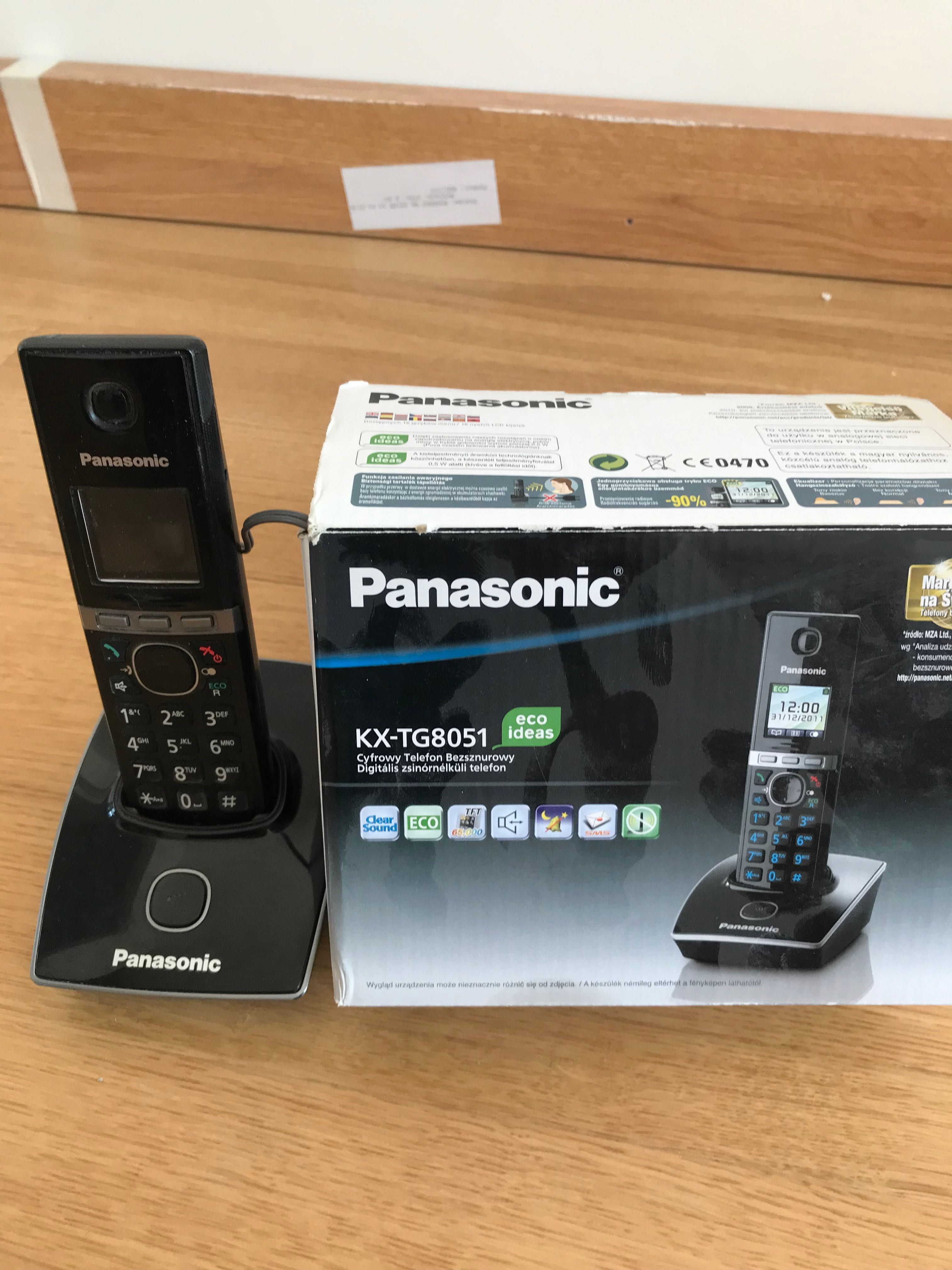 Telefon bezprzewodowy Panasonic KX-TG8051 Orange Love