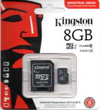 Карта пам'яті Kingston 8GB class UHS1 INDUSTRIAL