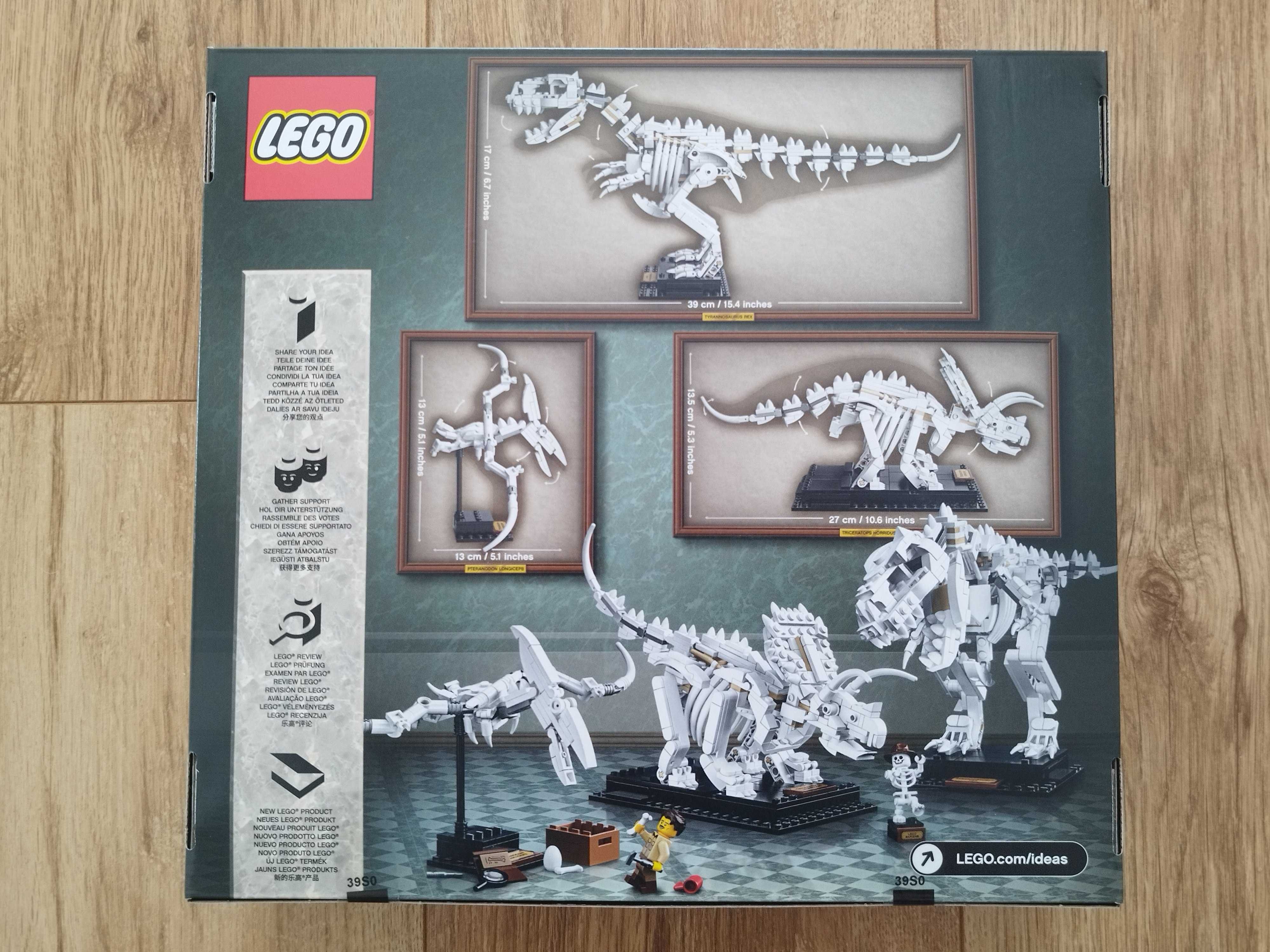 LEGO Ideas 21320 - Szkielety dinozaurów - NOWY - Wysyłka OLX
